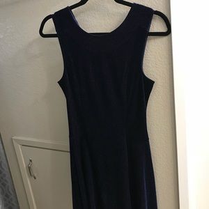 NWT Bcbgeneration glitter velvet A-line dress